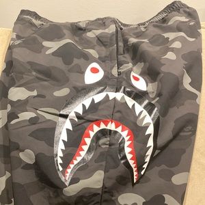 A Bathing Ape (BAPE) -2XL shorts (camouflage with the big logo)